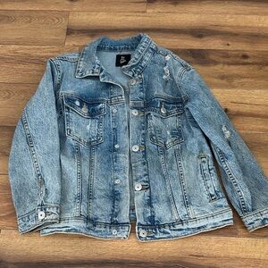 Kids Blue Denim Jacket